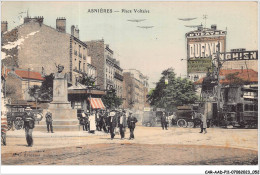 CAR-AADP11-92-0933 - ASNIERES - Place Voltaire  - Asnieres Sur Seine