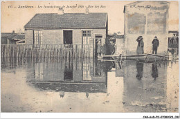 CAR-AADP11-92-0923 - ASNIERES - Les Inondations De Janvier 1910 - Rue Des Bas - Asnieres Sur Seine