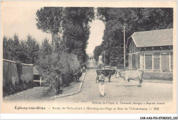 CAR-AADP10-91-0872 - EPINAY SUR ORGE - Route De Paris  - Epinay-sur-Orge