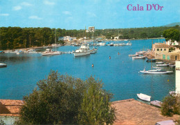 Navigation Sailing Vessels & Boats Themed Postcard Cala D'Or Puerto Deportivo - Sailing Vessels