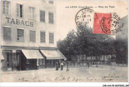 CAR-AACP9-69-0818 - LYON - Place Des Tapis - Vitrier J. Poppon - Lyon 1