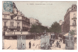 DIJON - Avenue De La Gare (carte Animée) - Dijon