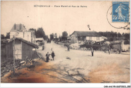 CAR-AACP8-51-0662 - BETHENIVILLE - Place Munet Et Rue De Reims - Bétheniville