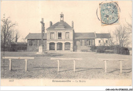 CAR-AADP6-60-0438 - ERMENONVILLE - La Mairie - Carte Vendue En L'etat - Ermenonville