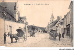 CAR-AADP5-60-0424 - FLEURINES - La Grande Rue Et Mairie  - Other & Unclassified