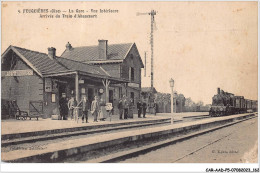 CAR-AADP5-60-0419 - FEUQUIERES - La Gare - Vue Interieure - Train - Other & Unclassified