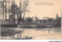 CAR-AADP4-22-0323 - GUINGAMP - Le Trieux Et Le Quartier St Michel  - Guingamp