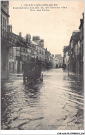 CAR-AADP3-21-0191 - CHANTILLON SUR SEINE - Inondation 1910 - Rue Des Ponts - Chatillon Sur Seine