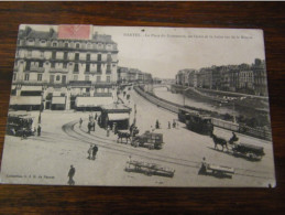 CPA - Nantes (44) - Place Du Commerce - Quais De La Loire Vue De La Bourse - Animation - 1907 - SUP (HV 32) - Nantes