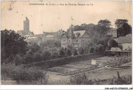 CAR-AAEP11-95-1106 - CHAMPAGNE - Vue Du Pont Du Chemin De Fer - Carte Vendue En L'etat - Champagne Sur Oise