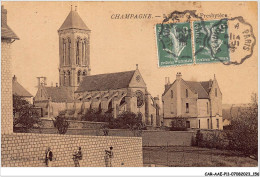 CAR-AAEP11-95-1110 - CHAMPAGNE - L'eglise Et Le Presbytere - Champagne Sur Oise
