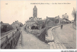 CAR-AAEP11-95-1109 - CHAMPAGNE - Les Rues Neuves Et Notre-dame - Champagne Sur Oise