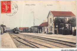 CAR-AAEP11-95-1087 - MERY-SUR-OISE - La Gare - Train - Mery Sur Oise