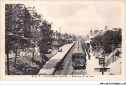 CAR-AAEP11-95-1084 - ENGHIEN-LES-BAINS - Interieur De La Gare - Train - Enghien Les Bains