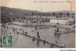 CAR-AAEP11-95-1050 - L'ISLE-ADAM - Panorama De La Plage - L'Isle Adam