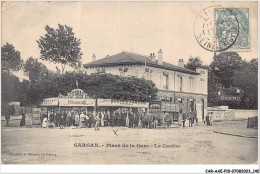 CAR-AAEP10-93-1010 - GARGAN - Place De La Gare - Le Casino - Carte Vendue En L'etat - Livry Gargan