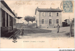 CAR-AAEP10-89-0945 - ETIGNY - La Gare - Cafe - Other & Unclassified