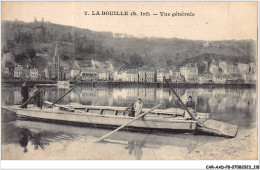 CAR-AADP8-76-0682 - LA BOUILLE - Vue Générale - Barge - La Bouille