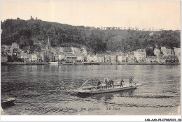 CAR-AADP8-76-0681 - LA BOUILLE - Vue Générale - Barge - La Bouille