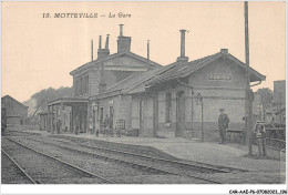 CAR-AAEP6-76-0603 - MOTTEVILLE - La Gare - Andere & Zonder Classificatie