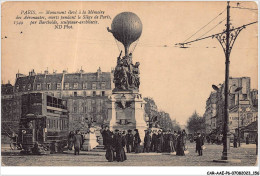 CAR-AAEP6-75-0583 - PARIS - Monument Elevé A La Memoire Des Aeronautes - Paris La Nuit