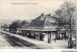 CAR-AAEP6-73-0563 - MONTMELIAN - La Gare - Andere & Zonder Classificatie