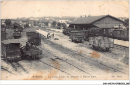 CAR-AAEP6-72-0545 - MAMERS - La Gare - Ligne De Mamers A Saint-calais - Train - Carte Pliee, Vendue En L'etat - Mamers