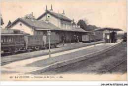 CAR-AAEP6-72-0528 - LA FLECHE - Interieur De La Gare - Train - La Fleche