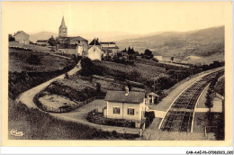 CAR-AAEP6-71-0515 - MUSSY-SOUS-DUN - La Gare Et Le Village - Sonstige & Ohne Zuordnung