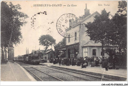 CAR-AAEP5-71-0500 - SENNECEY-LE-GRAND - La Gare - Train - Carte Vendue En L'etat - Sonstige & Ohne Zuordnung