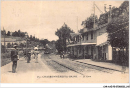 CAR-AAEP5-69-0469 - CHARBONNIERES-LES-BAINS - La Gare - Charbonniere Les Bains