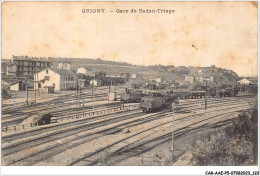 CAR-AAEP5-69-0459 - GRIGNY - Gare De Badan-triage - Train - Grigny