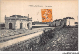 CAR-AAEP5-69-0448 - ODENAS - La Gare - Altri & Non Classificati