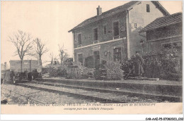 CAR-AAEP5-68-0414 - La Grande Guerre 1914-1915 - En Haute Alsace - La Gare De BURNHAUPT - Autres & Non Classés