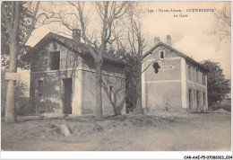 CAR-AAEP5-68-0415 - Haute Alsace - GUEWENHEIM - La Gare - Autres & Non Classés