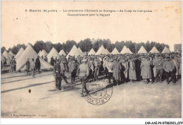 CAR-AAEP4-57-0338 - GUERRE 1914-1915 - Les Prisonniers Allemands En Bretagne - Cachet Militaire - Other & Unclassified