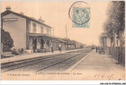 CAR-AAEP3-45-0237 - CORBEILLES-DU-GATINAIS - La Gare - Train - Carte Vendue En L'etat - Autres & Non Classés