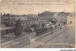 CAR-AAEP3-44-0218 - ST-NAZAIRE - Les Gares ... Du Tramway De La Roche-bernard - Trains - Saint Nazaire