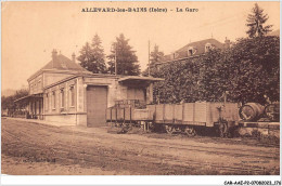 CAR-AAEP2-38-0196 - ALLEVARD-LES-BAINS - La Gare - Allevard