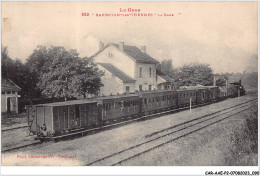 CAR-AAEP2-32-0153 - BARBOTAN-LES-THERMES - La Gare - Train - Barbotan