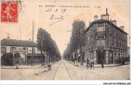 CAR-AAFP11-94-0961 - VITRY - L'avenue Du Chemin De Fer - Vitry Sur Seine