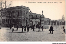 CAR-AAFP10-92-0916 - BILLANCOURT - L'usine Kellner - Sortie Des Ouvriers - Boulogne Billancourt