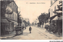 CAR-AAFP10-92-0904 - ASNIERES - Rue Du Château - Asnieres Sur Seine