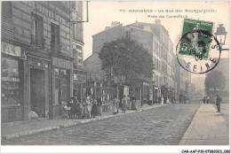 CAR-AAFP10-92-0897 - ASNIERES - La Rue Des Bourguignons - Près Du Carrefour - Asnieres Sur Seine