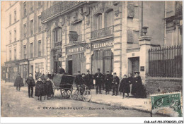 CAR-AAFP10-92-0891 - LEVALLOIS-PERRET - Postes Et Télégraphes, Rue Gravel - Levallois Perret