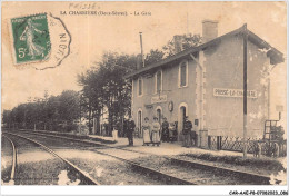 CAR-AAEP8-79-0770 - LA CHARRIERE - La Gare - Carte Vendue En L'etat - Autres & Non Classés