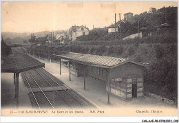 CAR-AAEP8-78-0731 - VAUX-SUR-SEINE - La Gare Et Les Quais - Vaux De Cernay