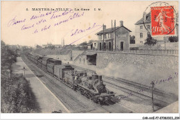 CAR-AAEP7-78-0723 - MANTES-LA-VILLE - La Gare - Train - Mantes La Ville