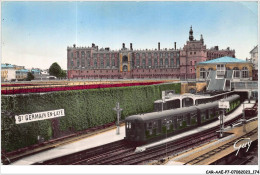 CAR-AAEP7-78-0708 - SAINT-GERMAIN-EN-LAYE - La Gare De D'etat Et Le Chateau - Train - St. Germain En Laye (Castello)