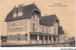 CAR-AAEP7-77-0679 - CHELLES - La Gare - Vue Des Quais - Carte Pliee, Vendue En L'etat - Chelles